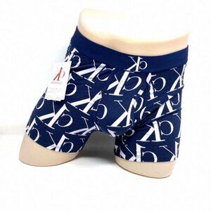 Calvin Klein One Men Size NB2991400 Modern Microfiber Boxer Logo Blue Dark Brief
